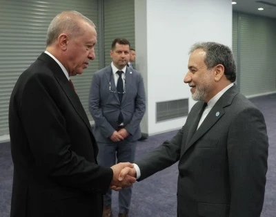 Cumhurbaşkanı Erdoğan, İran Dışişleri Bakanı Abbas Arak&ccedil;i&rsquo;yi kabul etti