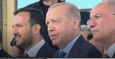 Cumhurbaşkanı Erdoğan, İstanbul&rsquo;un fethinin yıl d&ouml;n&uuml;m&uuml; programına katıldı