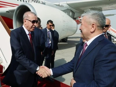 Cumhurbaşkanı Erdoğan, Kırgızistan'da