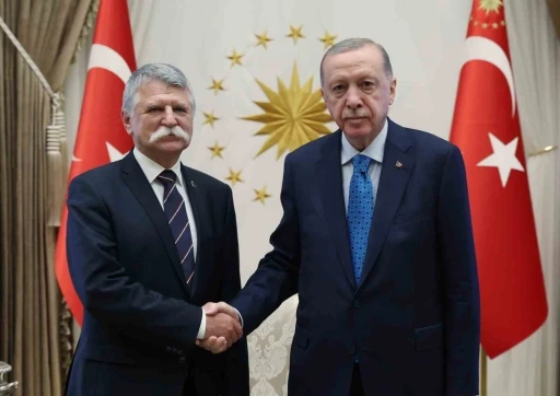 Cumhurbaşkanı Erdoğan, Macaristan Ulusal Meclis Başkanı K&ouml;ver&rsquo;i kabul etti