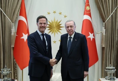 Cumhurbaşkanı Erdoğan, NATO Genel Sekreteri Rutte'yi kabul etti