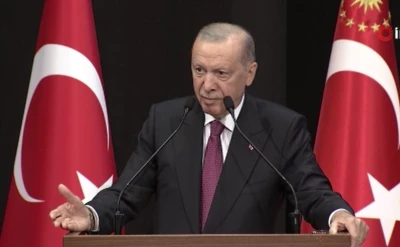 Cumhurbaşkanı Erdoğan: "Biz yanlış yapanla, nefsine yenik d&uuml;şenle vedalaşır, yolumuza g&uuml;&ccedil;lenerek devam ederiz"