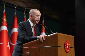 Cumhurbaşkanı Erdoğan: "BM Barış G&uuml;c&uuml; askerlerinin KKTC&rsquo;nin topraklarına fiziki m&uuml;dahalesi asla kabul edilebilir bir durum değildir&rdquo;
