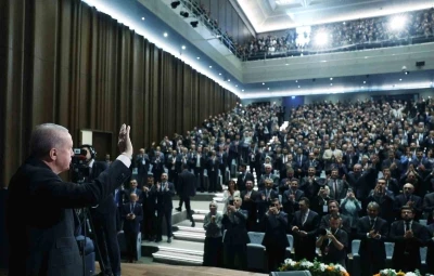 Cumhurbaşkanı Erdoğan: "Ter&ouml;rs&uuml;z T&uuml;rkiye ile en b&uuml;y&uuml;k eserimizi inşa ediyoruz"
