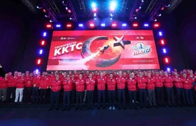 Cumhurbaşkanı Erdoğan: "T&uuml;rk milleti ve Kıbrıs T&uuml;rk&rsquo;&uuml; olarak biz, bu topraklarda ev sahibiyiz"