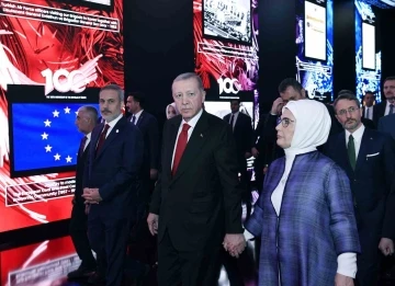 Cumhurbaşkanı Erdoğan: "Uluslararası toplum Filistin&rsquo;e olan borcunu Filistin devletinin kurulmasıyla &ouml;deyebilir"
