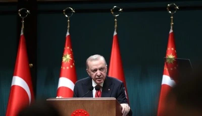 Cumhurbaşkanı Erdoğan: "B&ouml;lgemizdeki &ccedil;atışmalara rağmen T&uuml;rkiye ekonomisi dimdik ayakta"