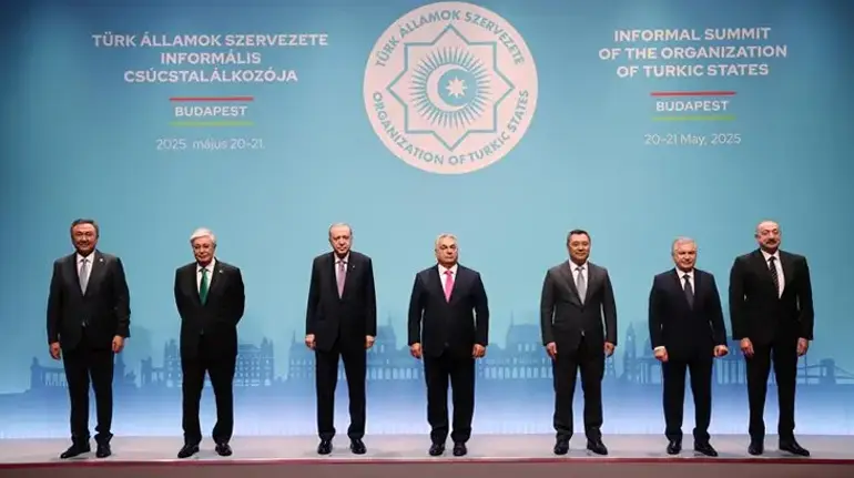 Cumhurbaşkanı Erdoğan T&uuml;rk Devletleri Teşkilatı Gayriresmi Zirvesi'nde konuştu