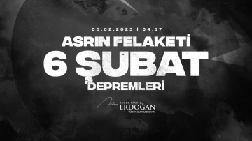 Cumhurbaşkanı Erdoğan ve bakanlardan depremin yıl d&ouml;n&uuml;m&uuml; nedeniyle paylaşım
