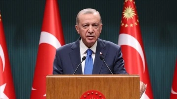 Cumhurbaşkanı Erdoğan'dan şehit askerler i&ccedil;in taziye mesajı