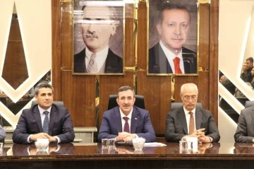 Cumhurbaşkanı Yardımcısı Cevdet Yılmaz Bing&ouml;l&rsquo;de
