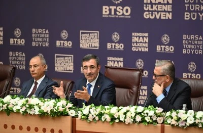 Cumhurbaşkanı Yardımcısı Cevdet Yılmaz: T&uuml;rkiye Y&uuml;zyılı&rsquo;nın &Ouml;nc&uuml; Şehri Bursa