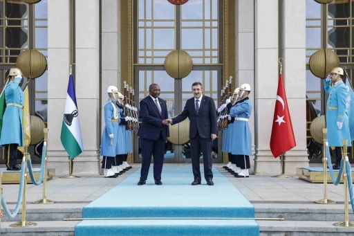 Cumhurbaşkanı Yardımcısı Yılmaz, Lesoto Başbakanı Matekane&rsquo;yi kabul etti

