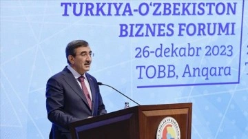 Cumhurbaşkanı Yardımcısı Yılmaz: T&uuml;rkiye-&Ouml;zbekistan ticaretini daha &uuml;st seviyelere taşıyacağız