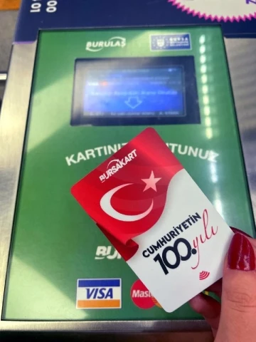 Cumhuriyet&rsquo;in 100&rsquo;&uuml;nc&uuml; yılına &ouml;zel ulaşım kartları hazırlandı