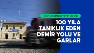 Cumhuriyet'in ilk yıllarından miras kalan tren garları hizmetini s&uuml;rd&uuml;r&uuml;yor