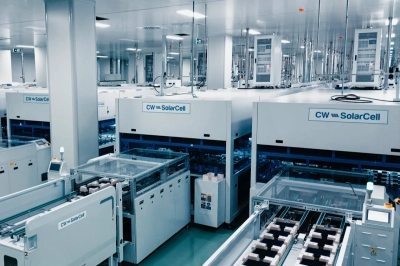 CW Enerji Avrupa'nın En B&uuml;y&uuml;k TOPCon Entegre G&uuml;neş H&uuml;cresi &Uuml;retim Tesisini Kurdu ve &Uuml;retime Ge&ccedil;ti