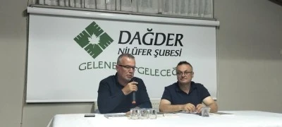DAĞDER Nil&uuml;fer'de "Dağ Y&ouml;resi Yazar Buluşmaları" Mustafa Doğru ile başladı