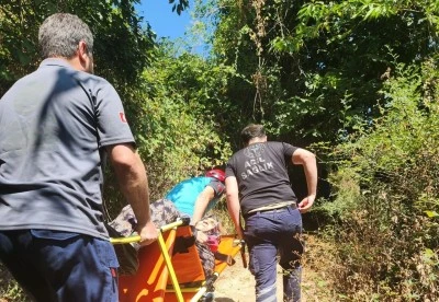 Dağlık alanda fenalaşan yaşlı kadına AFAD ve UMKE ekipleri ulaştı