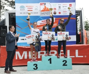 Dağyenice Ultra Maratonu kupa t&ouml;reniyle sona erdi
