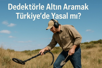 Dedekt&ouml;rle Altın Aramak T&uuml;rkiye'de Yasal mı?
