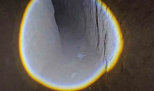 Defineci, samanlarla gizlediği 36 metrelik t&uuml;nelde yakalandı
