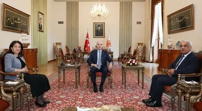 DEM Parti İmralı heyetinden, TBMM Başkanı Kurtulmuş g&ouml;r&uuml;şmesine ilişkin a&ccedil;ıklama
