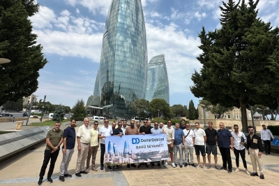 DemirD&ouml;k&uuml;m İş Ortaklarıyla Bak&uuml;&rsquo;de Buluştu