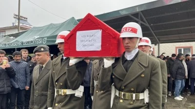 Deniz Astsubay &Ccedil;avuş Aziz Bakıcı son yolculuğuna uğurlandı