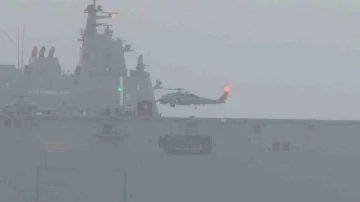 Deniz Harp Okulu&rsquo;nun 250&rsquo;nci yılına &ouml;zel 21 gemiyle t&ouml;ren ge&ccedil;işi