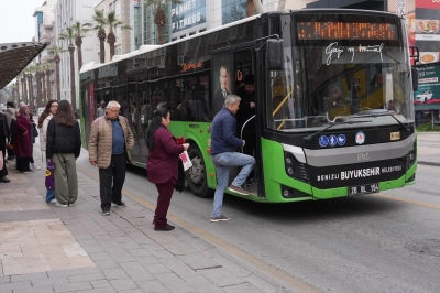 Denizli B&uuml;y&uuml;kşehir&rsquo;den Bayramda &Uuml;cretsiz Ulaşım Kolaylığı