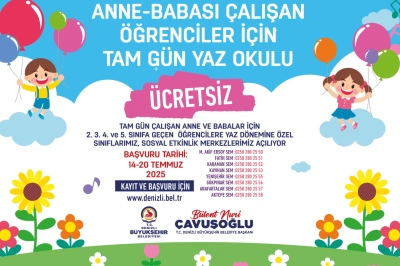 Denizli'de &Ccedil;alışan Ailelere B&uuml;y&uuml;k Destek