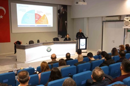 Denizli OSB&rsquo;de &lsquo;Sivil Savunma Planı Ve Afet Farkındalığı&rsquo; eğitimi d&uuml;zenlendi
