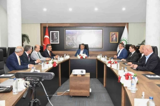 Denizli OSB Y&ouml;netim Kurulu Başkanı Baltalı hayırlı olsun ziyaretlerini kabul etti
