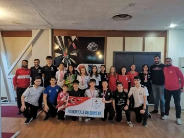 Denizlili dart&ccedil;ılardan 12 madalya
