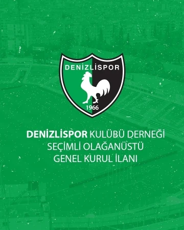 Denizlispor&rsquo;da 15 g&uuml;nde yeniden kongre kararı alındı
