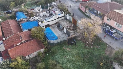 Depoya ka&ccedil;ak at kesimi baskını