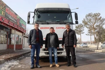 Deprem b&ouml;lgesine yonca balyası desteği
