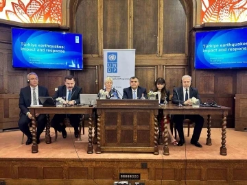 Depremde Gaziantep&rsquo;e yapılan &ccedil;alışmalar B&uuml;r&uuml;ksel&rsquo;de anlatıldı
