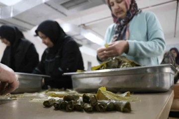 Depremzedeler bayram i&ccedil;in Bolu&rsquo;da yaprak sardı
