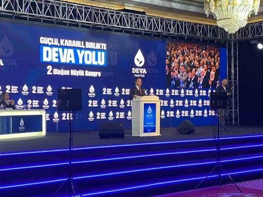 DEVA Partisi 2. Olağan B&uuml;y&uuml;k Kongresi ger&ccedil;ekleştirildi
