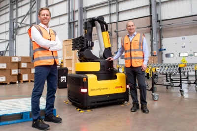 DHL, İngiltere ve İrlanda'da stretch robotlarını kullanıma sunuyor