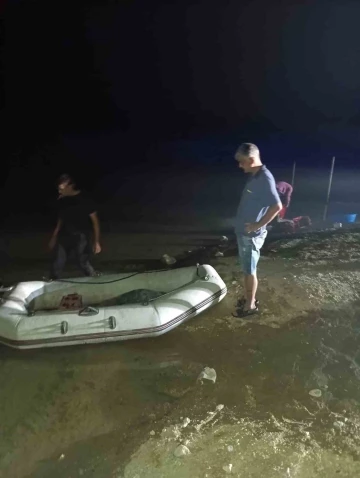 Dımbazlar G&ouml;ledinde ka&ccedil;ak avlanan 2 kişi su&ccedil;&uuml;st&uuml; yakalandı
