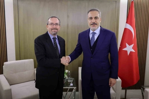 Dışişleri Bakanı Fidan, ABD Dışişleri Bakanlığı Siyasi İşler M&uuml;steşar Vekili Bass&rsquo;ı kabul etti

