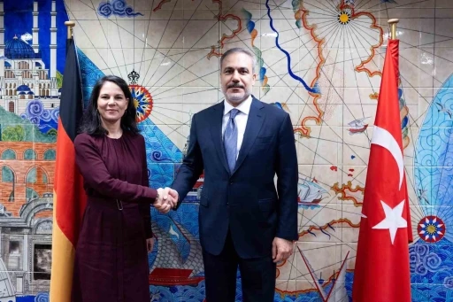 Dışişleri Bakanı Fidan, Alman mevkidaşı Baerbock ile g&ouml;r&uuml;şt&uuml;
