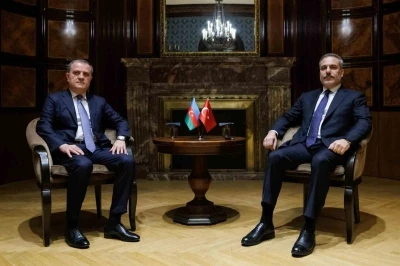 Dışişleri Bakanı Fidan, Azerbaycanlı mevkidaşı Bayramov ile g&ouml;r&uuml;şt&uuml;