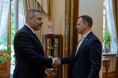 Dışişleri Bakanı Fidan, Putin&rsquo;in Danışmanları Medinskiy ve Levitin ile g&ouml;r&uuml;şt&uuml;