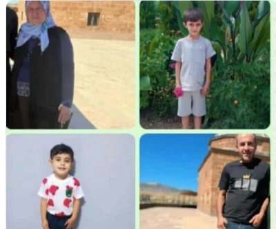 Diyarbakır'da 5 aracın karıştığı kazada &ouml;len 4 kişi toprağa verildi