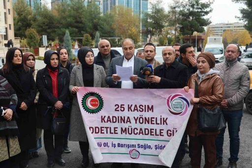 Diyarbakır&rsquo;da kadına y&ouml;nelik şiddete dikkat &ccedil;ekildi
