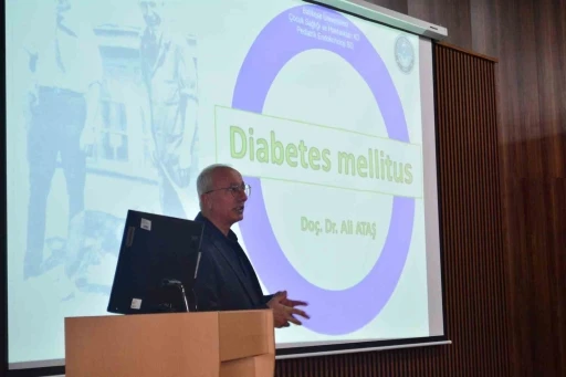 Do&ccedil;. Dr. Ali Ataş, &lsquo;&Ccedil;ocuklarda Diyabet&rsquo;e" dikkat &ccedil;ekti
